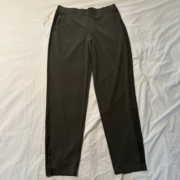 Athleta Brooklyn Ankle Pants, olive green, size 12 Tall - Picture 1 of 1